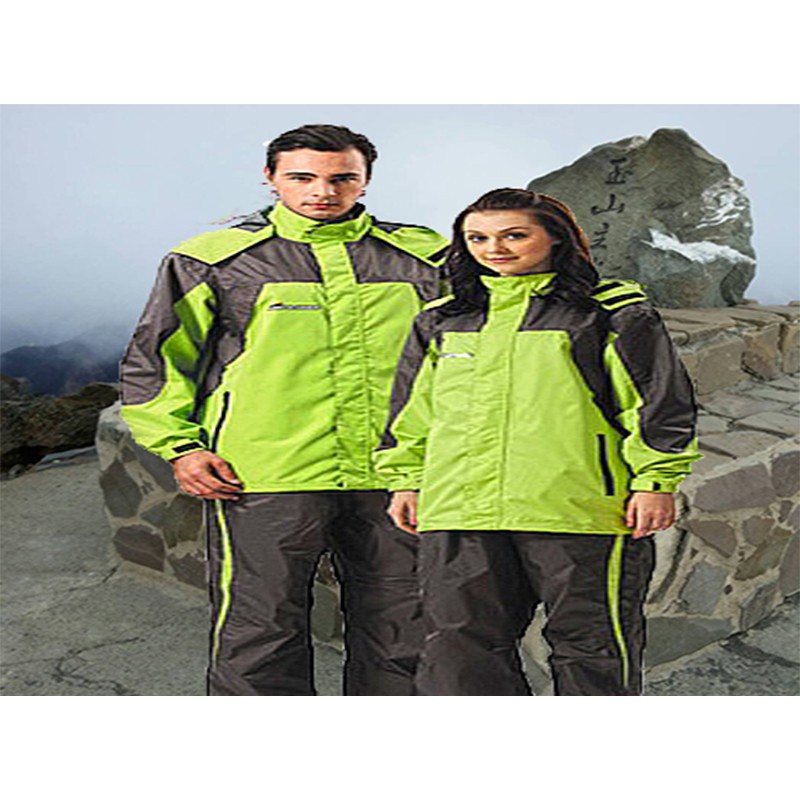 達新牌 彩仕型  專業登山雨衣 A09 (蘋果綠/灰)  兩件式風雨衣 登山 爬百岳 爬大山 排濕性較佳 台灣原料品牌