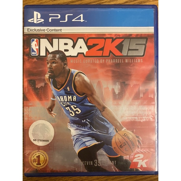 二手 PS4 遊戲片 NBA2K15 美國職業籃球 NBA