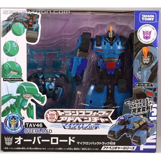 日版 變形金剛 TAV46 超載 overload rid 領袖之證 TAV-46 動畫版 r.i.d 卡通版 RID