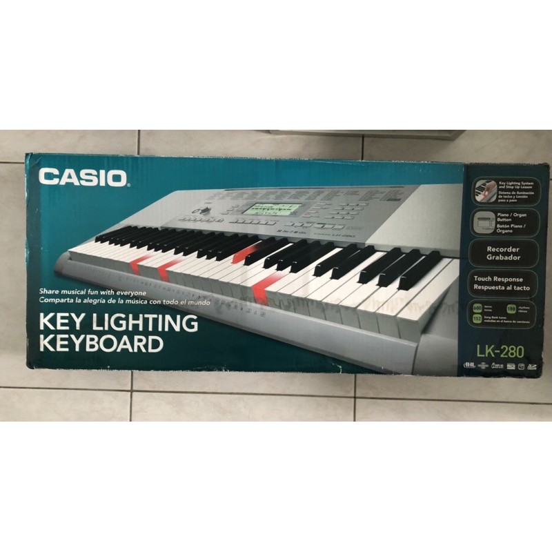 CASIO LK-280 電子琴 （二手）