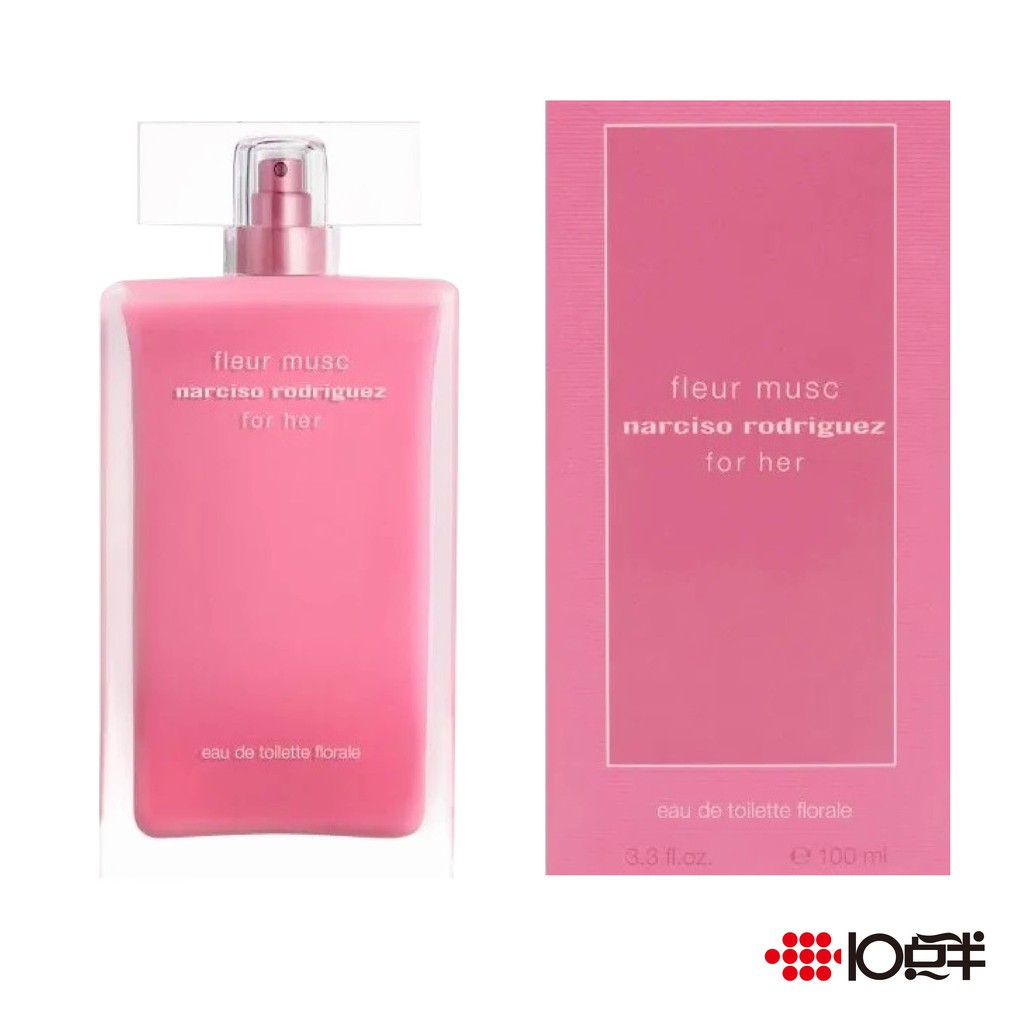 Narciso Rodriguez For Her 納西索桃色花舞女性淡香水100ml 10點半香水美妝 蝦皮購物