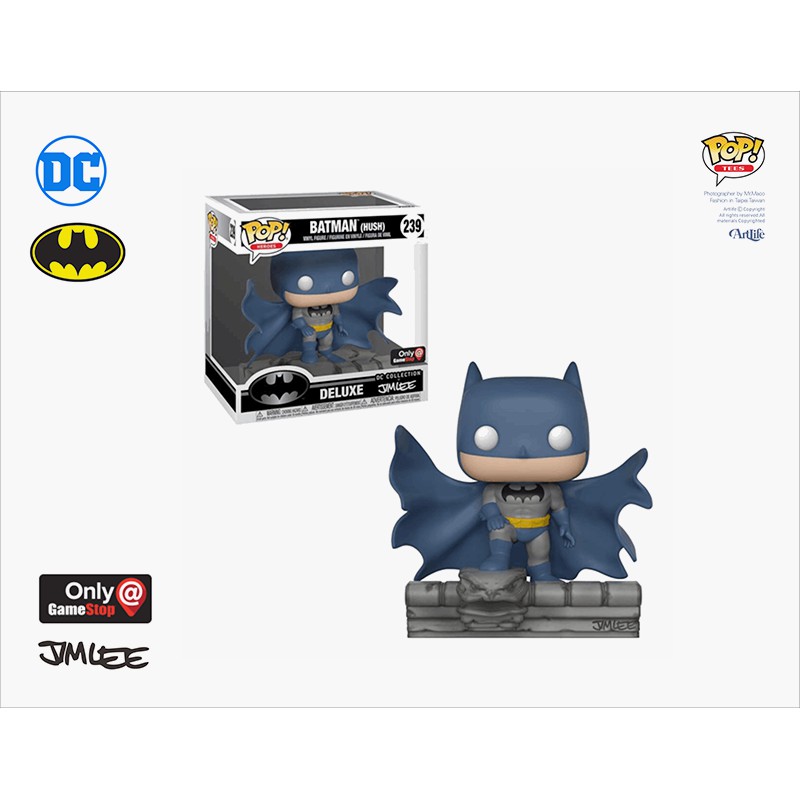 Artlife ㊁ FUNKO POP DC BATMAN Jim Lee DELUXE 蝙蝠俠 HUSH 場景組 限定