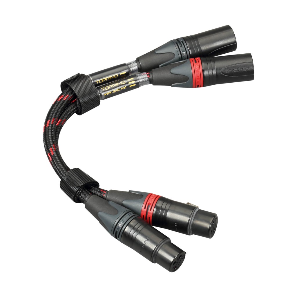 現貨 Topping 拓品 TCX1 單晶銅OCC XLR 適配 DX9 D90 A90 D70 A70 E70 L70