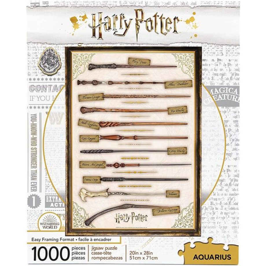 哈利波特 魔杖1000片拼圖 Harry Potter