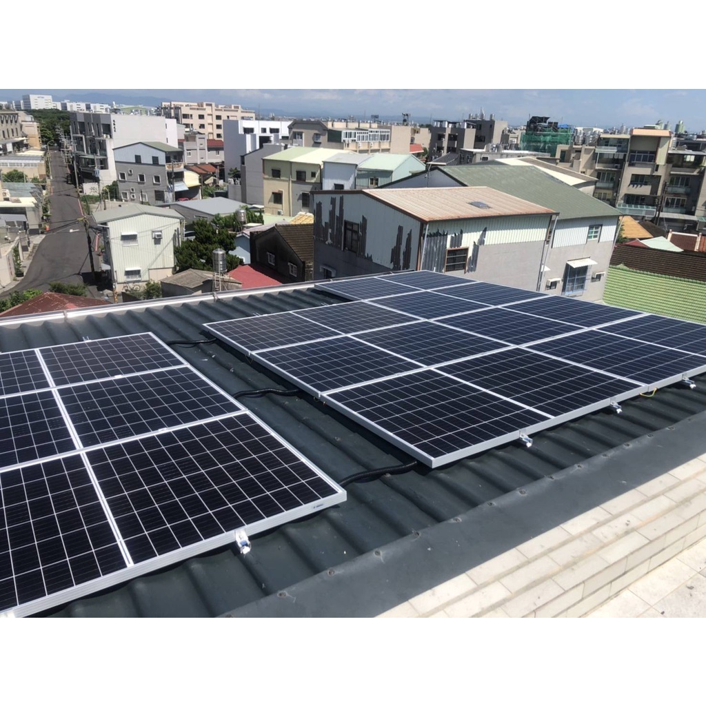 銀瑞三電系統 臺南安定區住家並網3KW太陽能板 太陽能自發自用系統 獨立用電 儲能 不斷電 UPS 並網機 太陽能主機