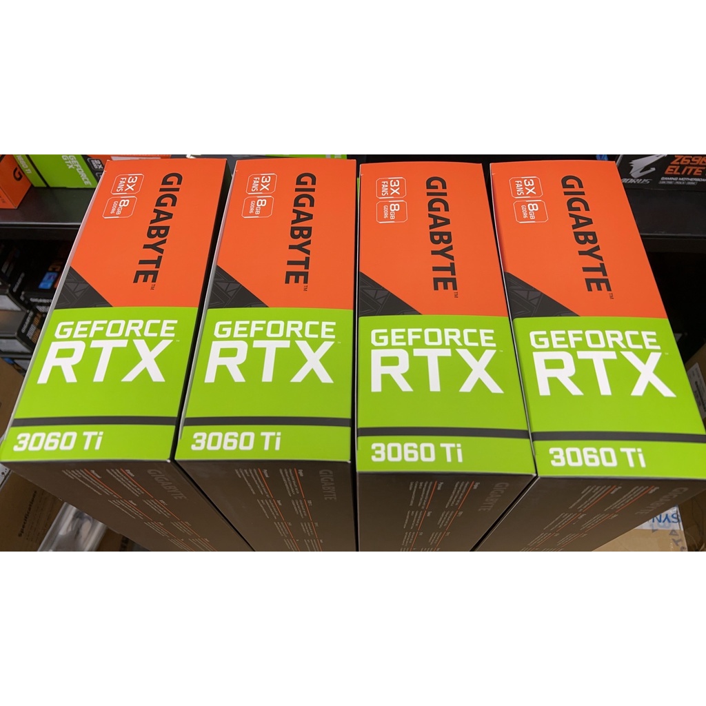 全新現貨可刷卡 技嘉 RTX3060Ti Gaming PRO OC 8G REV 3.0 LHR版