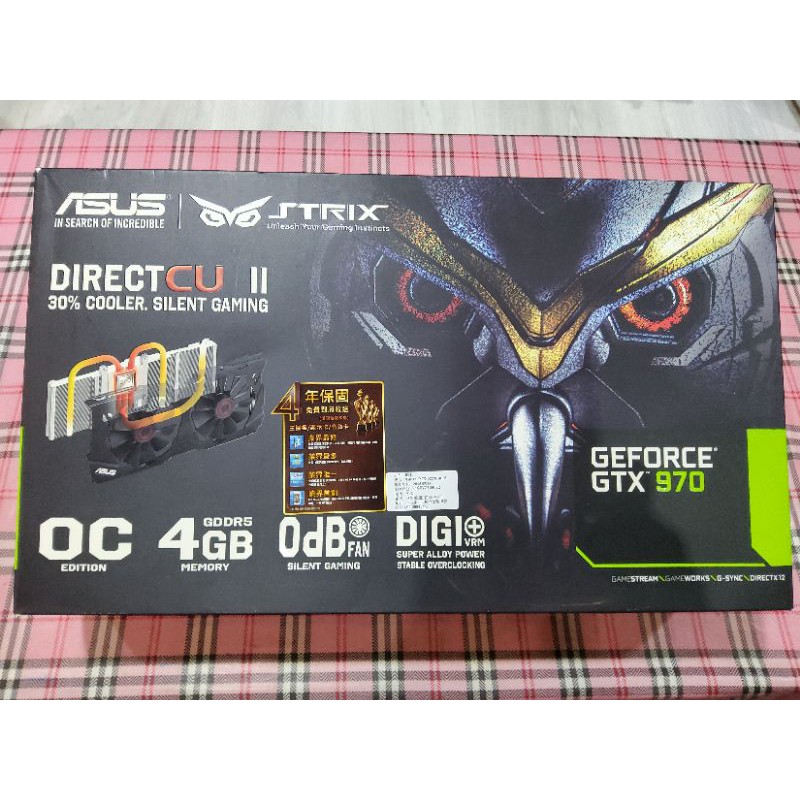 華碩 GTX970 DDR5顯卡非GTX1050