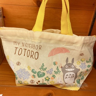 日本進口 宮崎駿 吉卜力 龍貓 日本製 便當提袋 束口便當提袋 龍貓散步道路 便當提袋 野餐包 便當袋 環保袋 手提袋