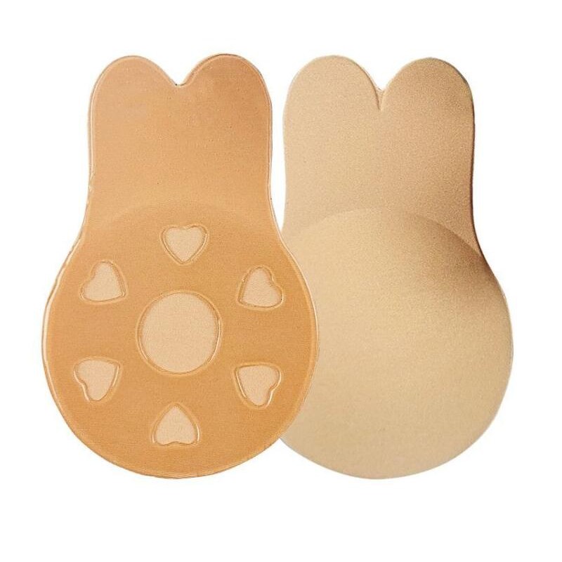 小兔透氣提拉胸貼 防下垂 硅膠隱形乳貼 胸貼 夏日必備提拉胸型無紡布 透氣乳貼
