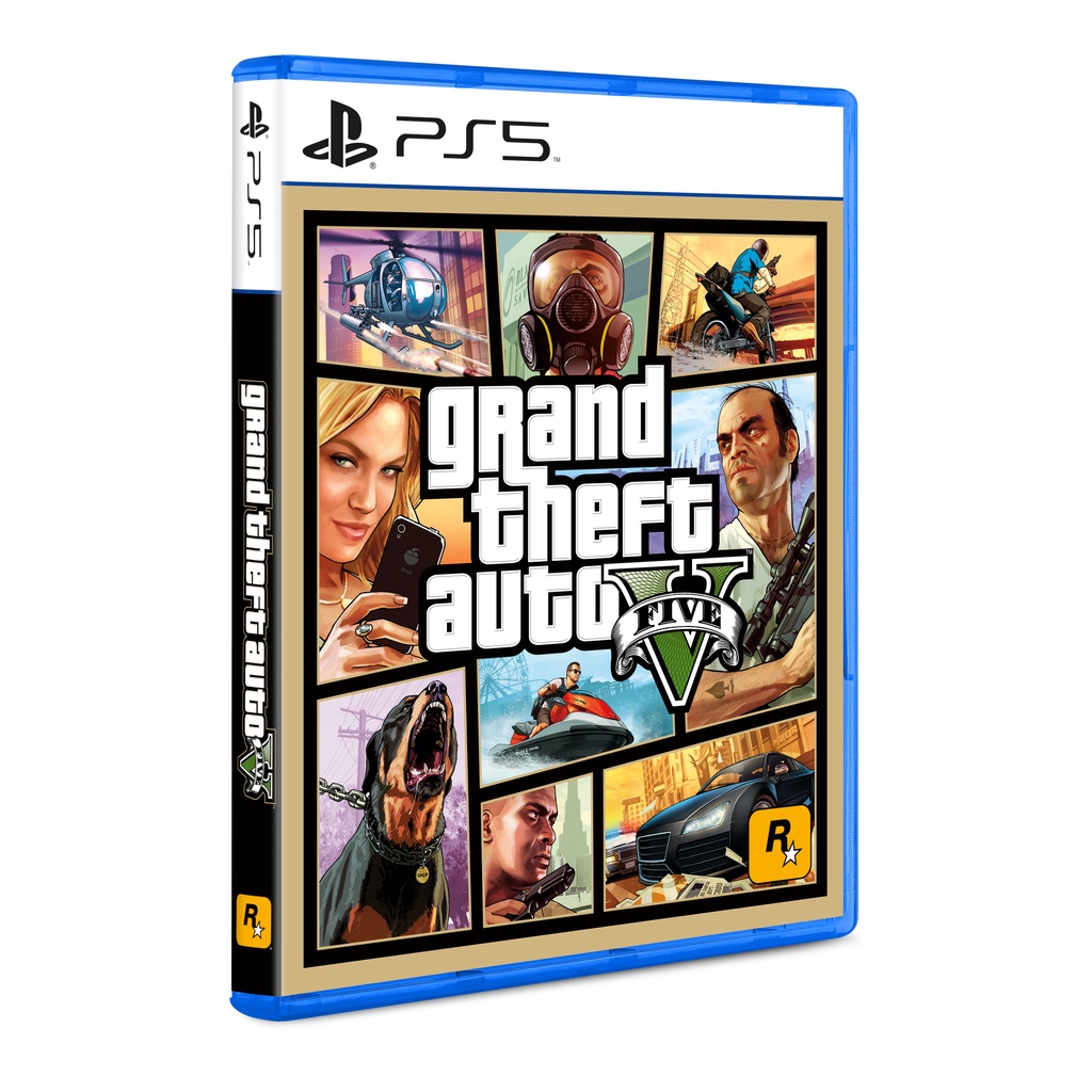 【艾達電玩】全新現貨 PS5  GTA5 俠盜獵車手5 GTA 5 Grand Theft Auto 5 中文版