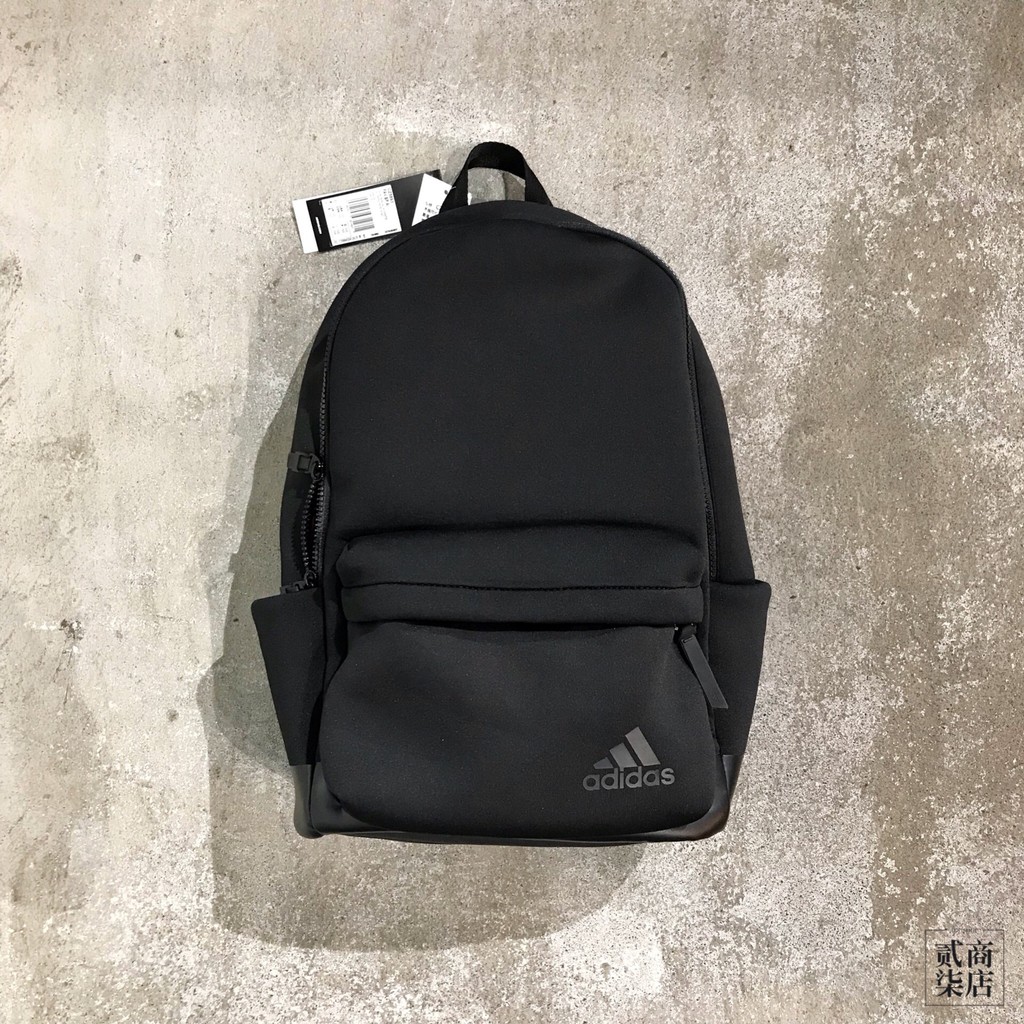 貳柒商店) adidas Favorite Backpack 黑色後背包潛水布材質書包CZ5893 | 蝦皮購物