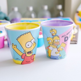 【辛普森家庭】🇯🇵日本商品 辛普森美耐皿水杯 The Simpsons 美系卡通 日落小物 生日禮物