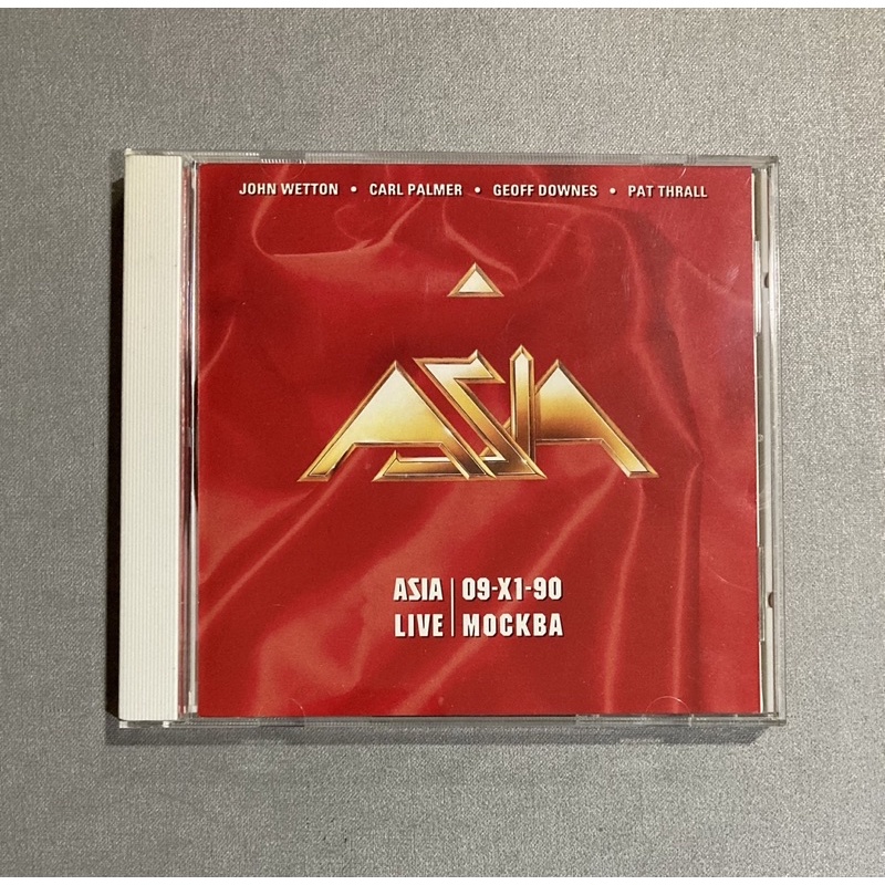 Asia / Live Mockba 09-X1-90 • 亞洲合唱團 1990年 莫斯科現場演唱 日本版
