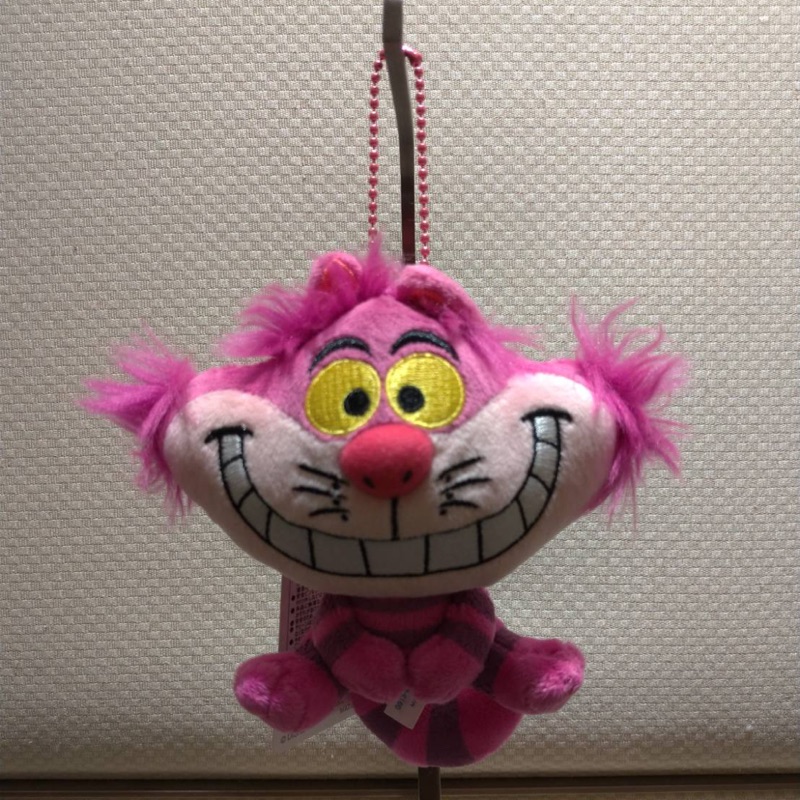 東京Disney resort 愛麗絲夢遊仙境 微笑貓別針吊飾