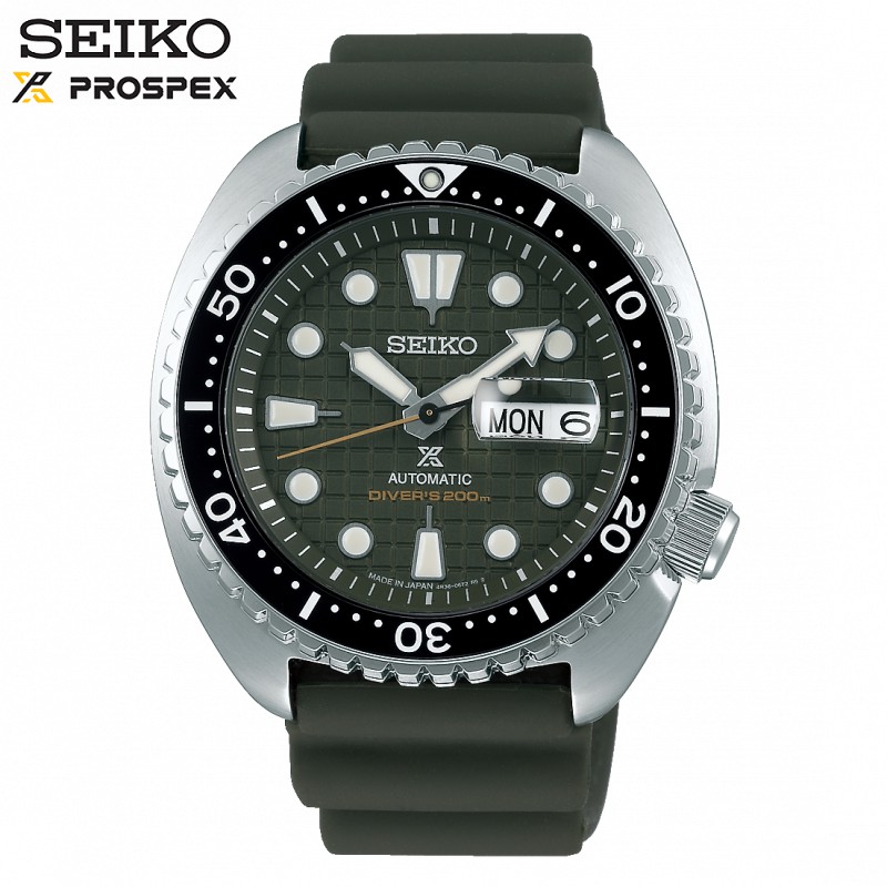 SEIKO SRPE05J1《海龜型200M潛水錶 PROSPEX機械錶系列》45mm/陶瓷圈/水晶鏡面 SK007