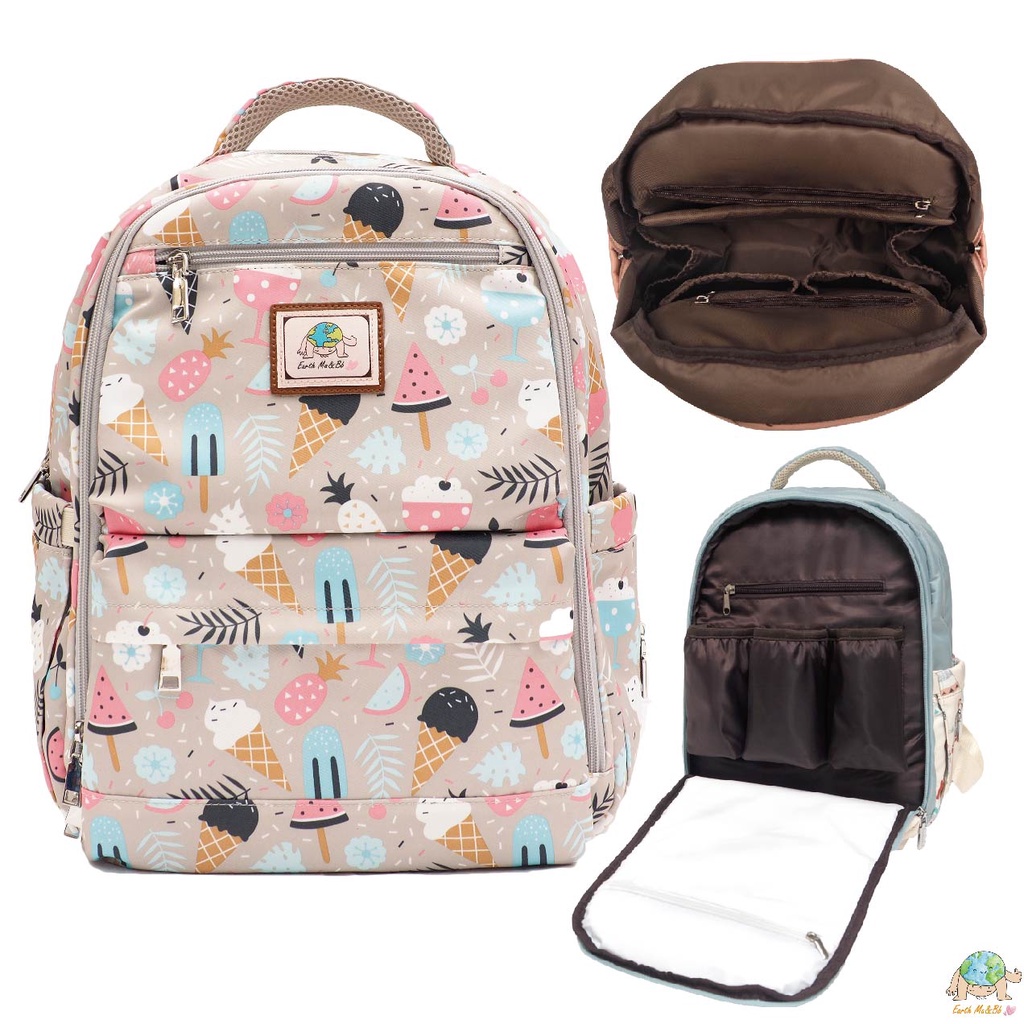 第二代大容量媽媽包(歡樂派對)｜防潑水 多隔層 減壓 超取限購1個