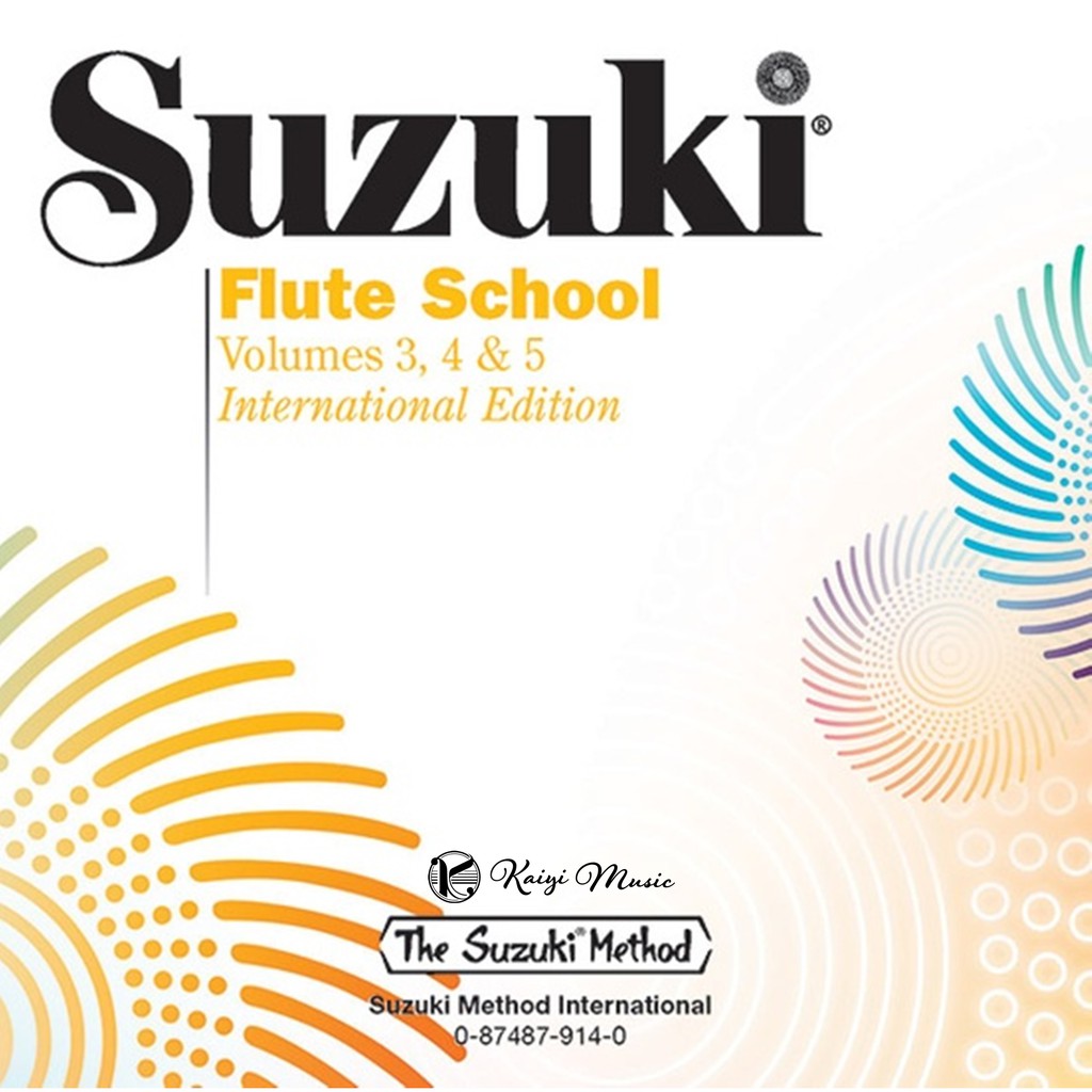 【凱翊︱AF】鈴木長笛CD Vol.3,4&5(修)Suzuki Flute CD Vol.3,4&5
