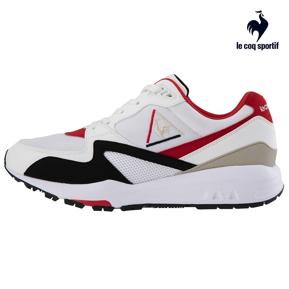 【LE COQ SPORTIF 法國公雞】透氣網布運動鞋-男女款-紅色-LJO73232