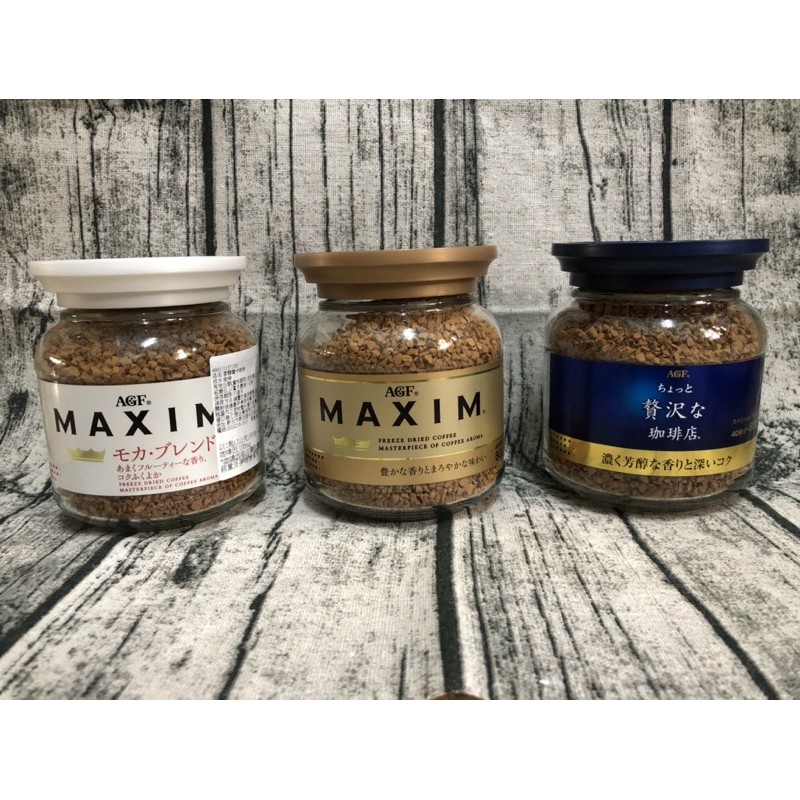 MAXIM🇯🇵AGF咖啡☕️香醇/箴言/華麗咖啡80g