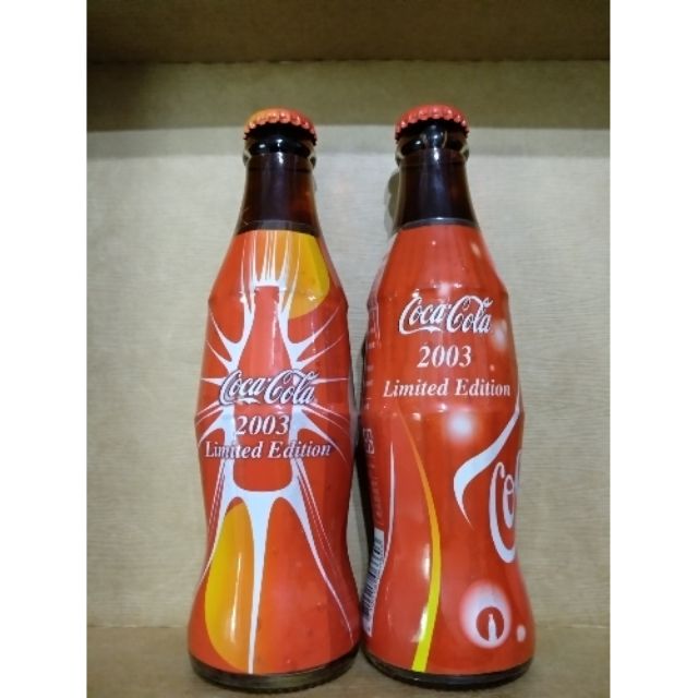 可口可樂2003年限定包膜瓶