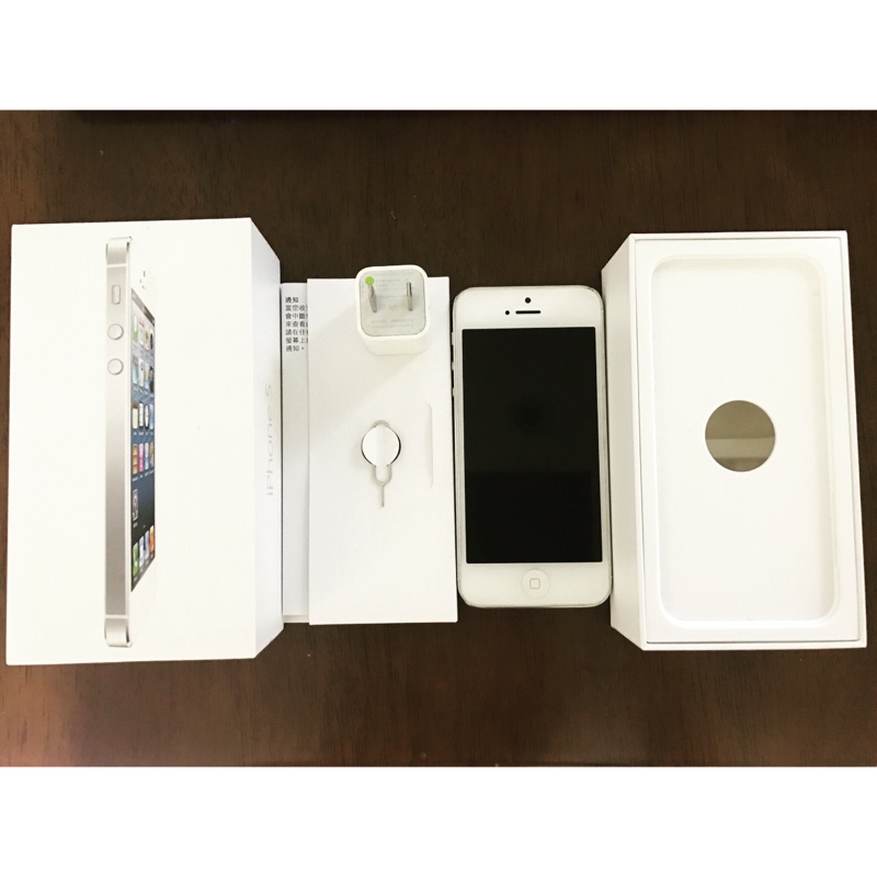 Apple iPhone5 32g 白色 二手