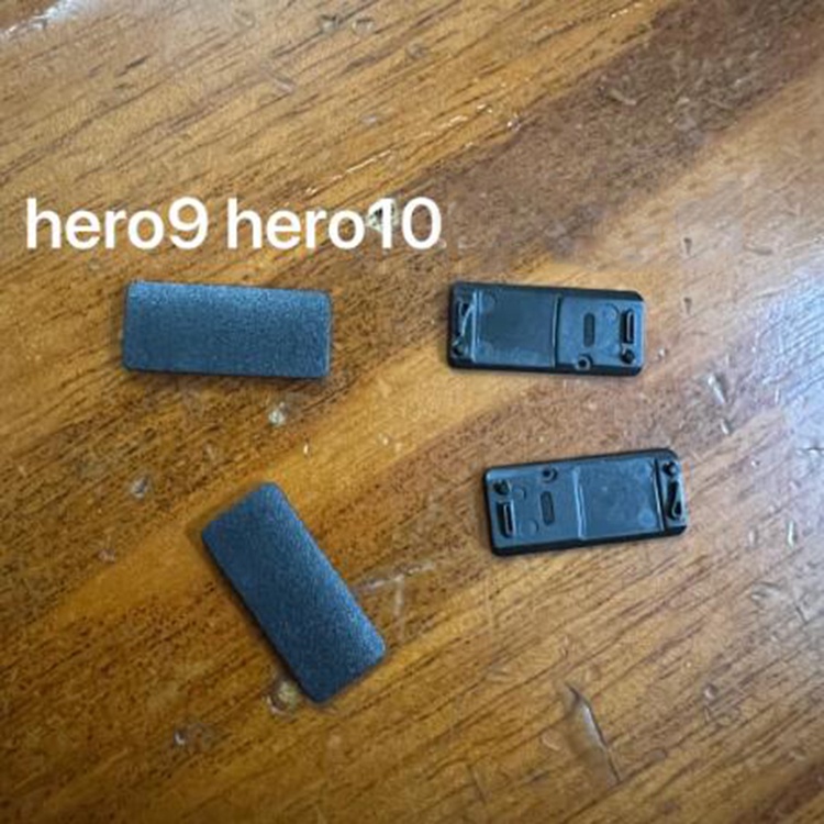 Gopro Hero 9 10 相機保護蓋的備用麥克風蓋維修