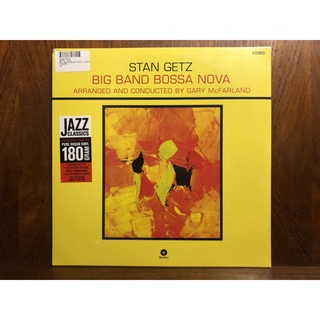 ［ 沐耳］爵士薩克斯風一代宗師 Stan Getz 經典專輯 Big Band Bossa Nova 180克黑膠唱片