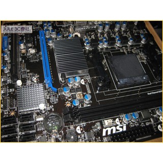 JULE 3C會社-微星MSI 760GMA-P34 (FX) AMD 760G/DDR3/全固態/良品/AM3 主機板