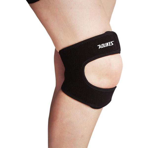 AOLIKES 原廠正品 雙重加壓 獨特加壓吸震軟墊 可調式 加壓帶 膝束帶 髕骨帶 護膝 慢跑