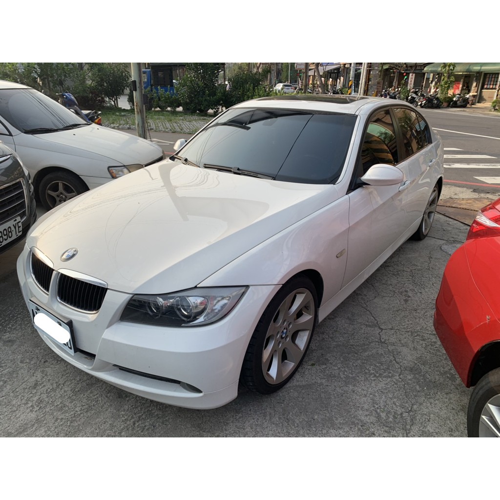 【FB搜尋桃園阿承】寶馬 超人氣320I跑10萬 2008年 2.0 白色 二手車 中古車