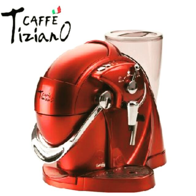 全新Caffe Tiziano義式膠囊咖啡機(TSK-1136R(法拉利紅))