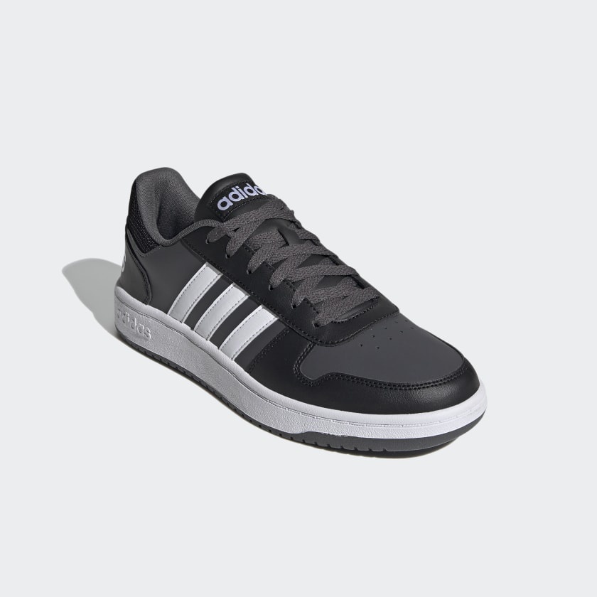 Adidas Hoops 2.0 男款 灰白色 運動休閒鞋 KAORACER FY8626