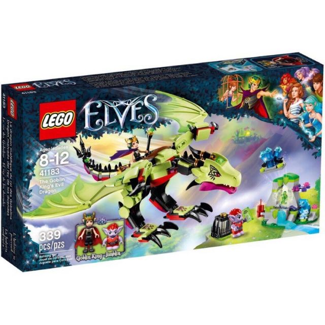 正版 樂高 LEGO 41183 Elves 精靈 妖精國王的惡龍