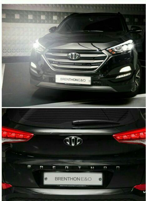 韓國進口現代all New Tucson 專用brenthon立體爪標tl前後車標方向盤輪框7件組 蝦皮購物