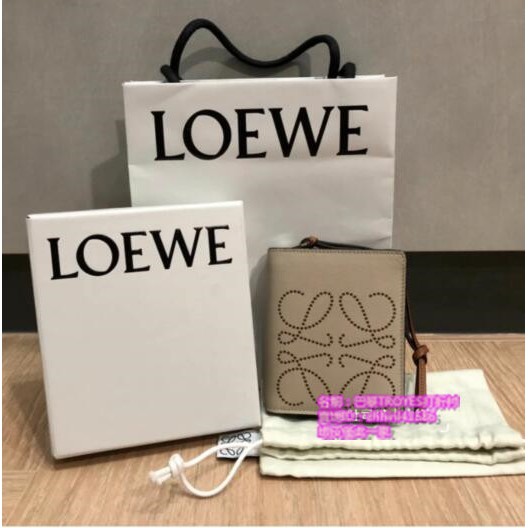 loewe compact zip wallet