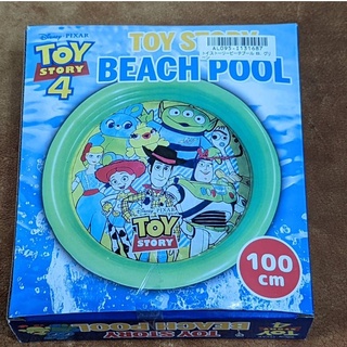 【日本連線】日本 景品 TOY 迪士尼 玩具總動員 充氣 游泳池 泳池 夏日 戲水 兒童 100CM 三眼怪 巴斯光年