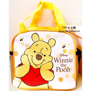 正版授權 迪士尼 WINNIE 小熊維尼 維尼 便當袋 手提袋 收納袋 置物袋 午餐袋 餐具袋 卡通袋 餐袋 提袋