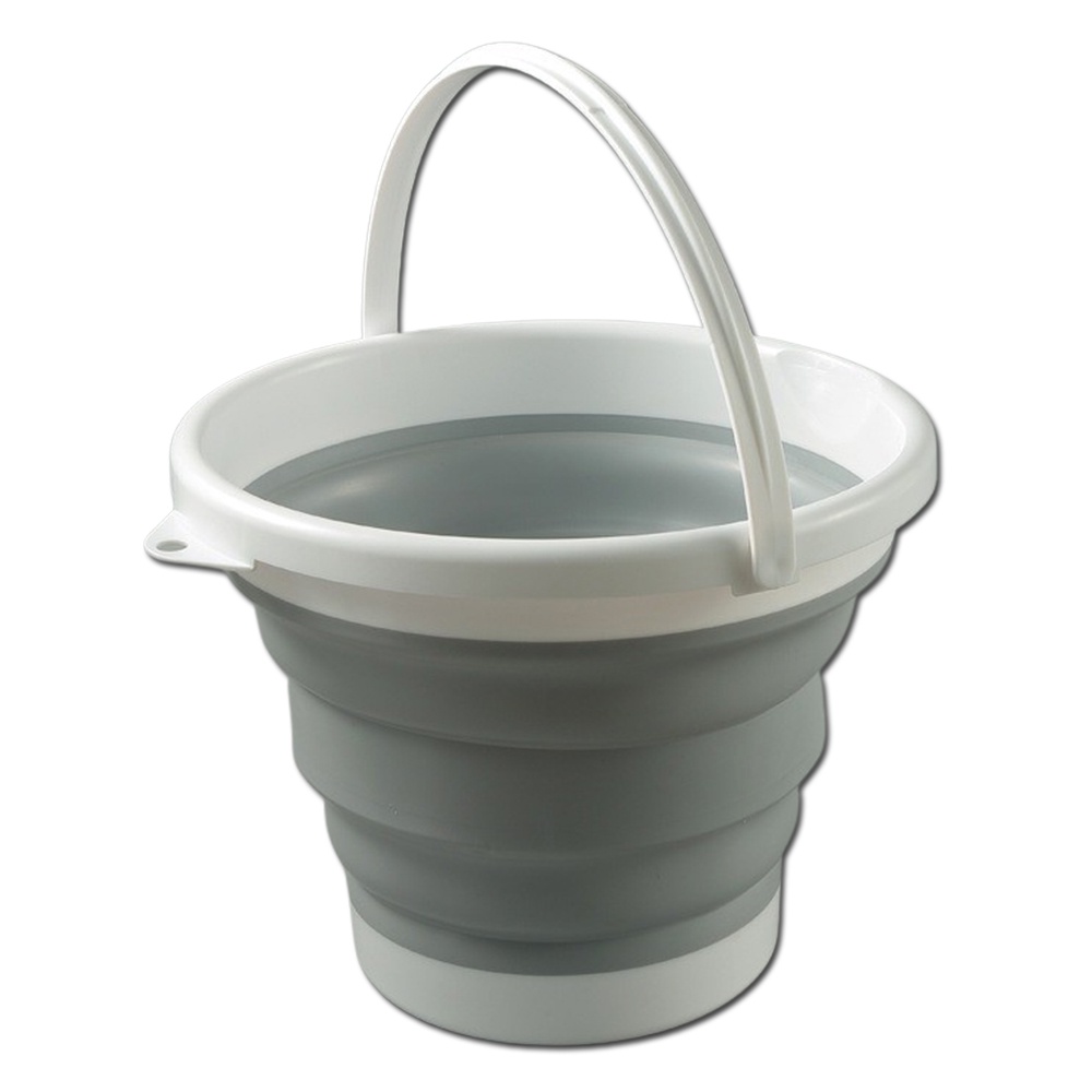 [現貨] 摺疊 矽膠 水桶 10公升 折疊 伸縮 水桶 釣魚桶 洗車水桶 露營水桶 攜帶式 便利