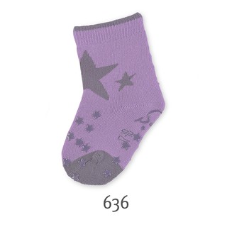 【STERNTALER.】德國 防滑學爬襪子-星星紫(8-11cm) C-8011603-636