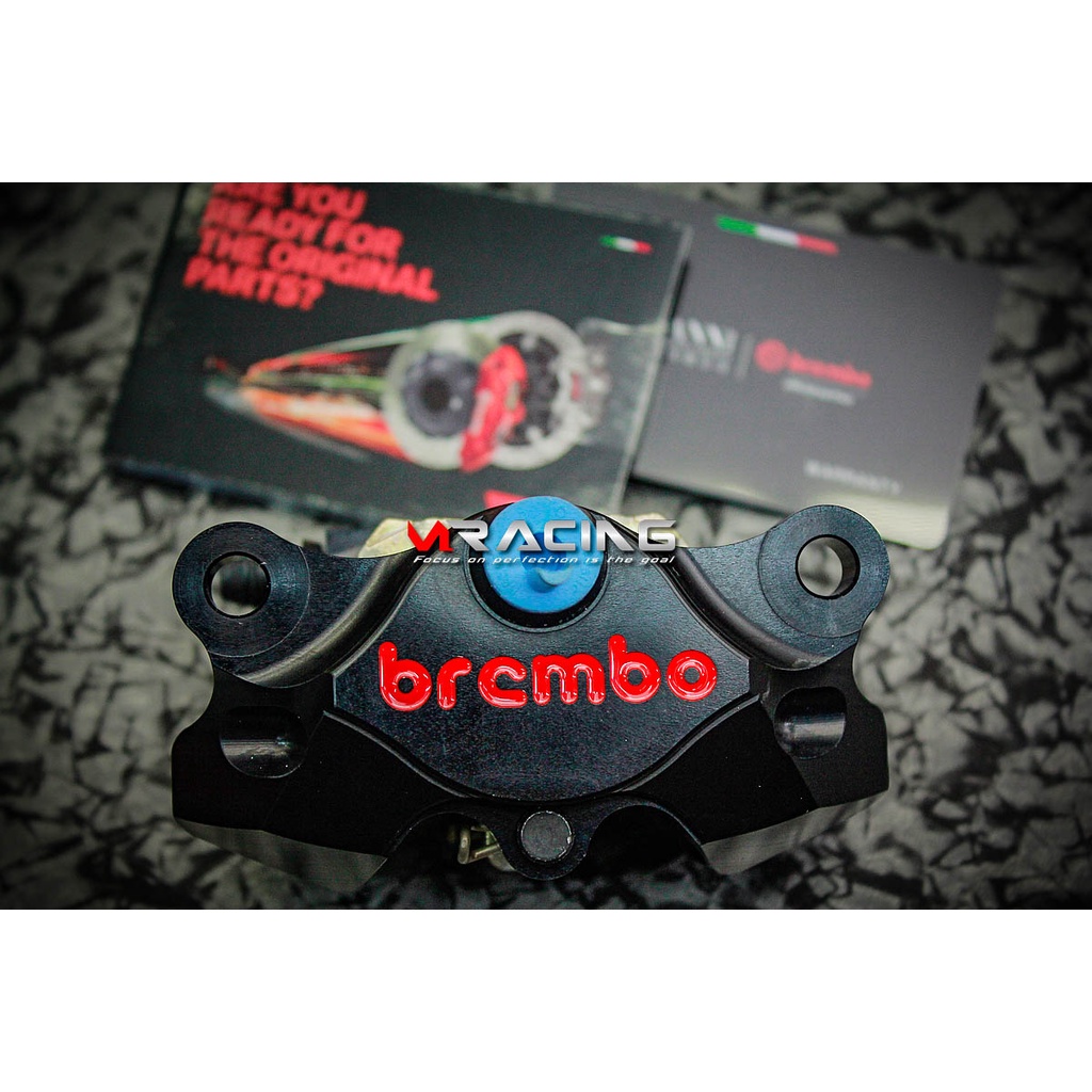 【炫富精品】BREMBO HPK CNC對二 大螃蟹卡鉗 黑化版 (豐年俐公司貨/工司貨) 大字版本