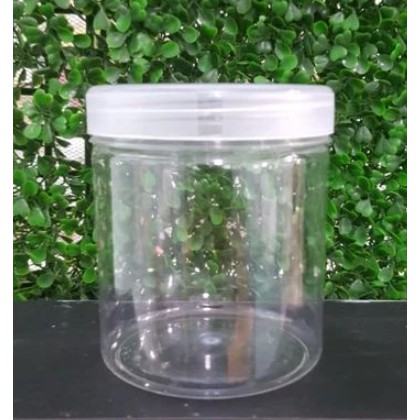 優質 PET 塑料 JAR JAR JAR 螺絲罐 NASTAR 餅乾罐 600ML