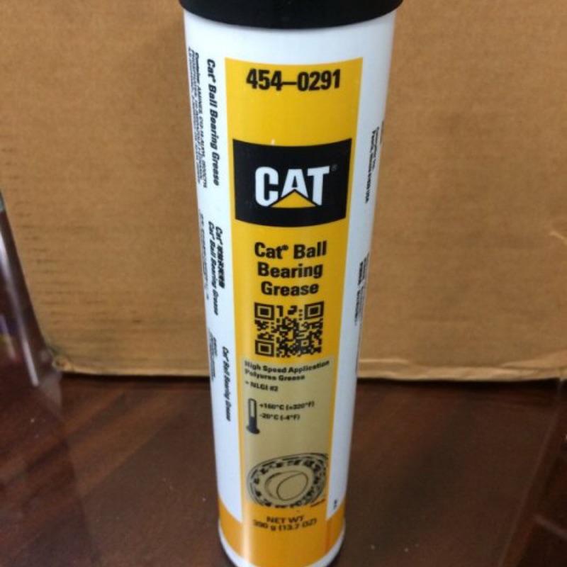 【CAT 重機具 美國】Ball Bearing Grease、電動馬達軸承潤滑脂、10條/箱【4540291】 蝦皮購物