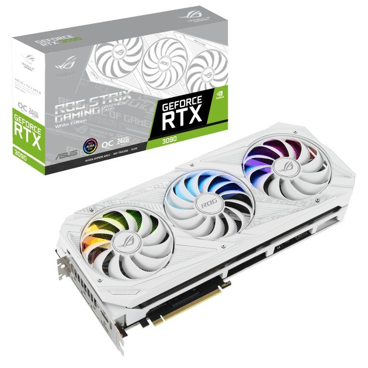 @電子街3C 特賣會@全新華碩 ASUS ROG-STRIX-RTX3090-O24G-WHITE 顯示卡RTX3090