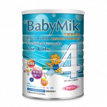 多件優惠 BabyMik佑爾康貝親 新生代金配方兒童專用奶粉，4號，900g/罐，液相勻化