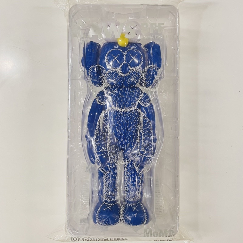 不議 ㊣【IMPRESSION】KAWS BFF MOMA - 藍色
