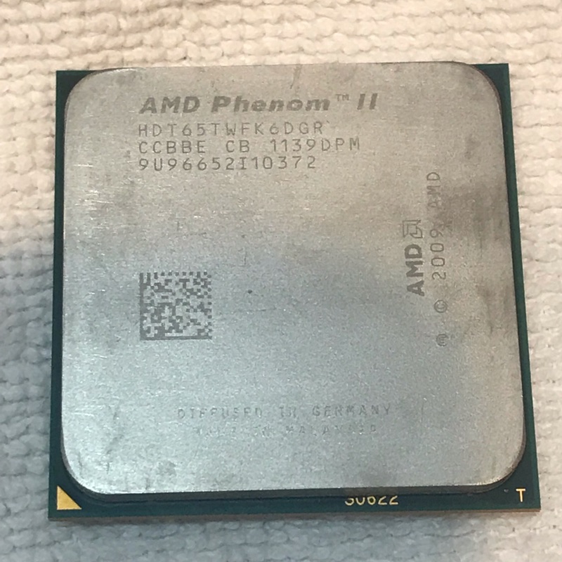 6核心 AMD Phenom X6 1065T 95w 六核心 6核