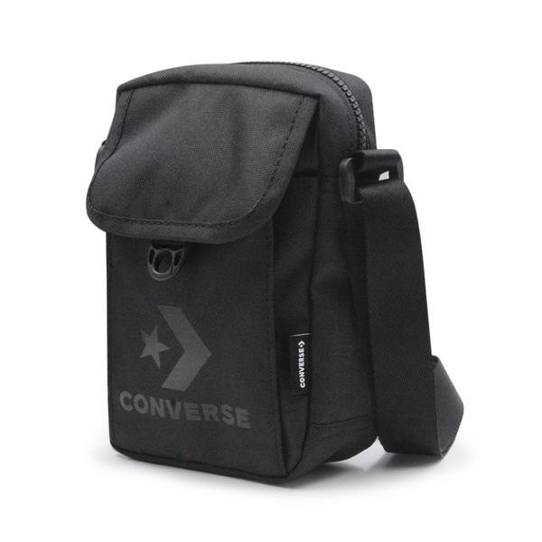 Converse 運動斜背包 帆布包 男女可用 黑色 NO.10008299-A01