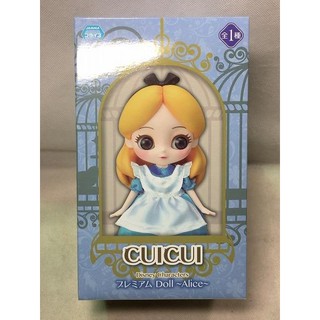 ★TOMOHIME★保證日版 SPM 景品 公仔 迪士尼 Disney CUICUI 系列 愛麗絲 ALICE 四肢可動