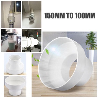 管道風機轉換接頭pvc100 150排煙管變徑大小頭抽油煙機風管變徑圈 ABS塑膠PVC大小頭管道變徑轉接頭.ZX