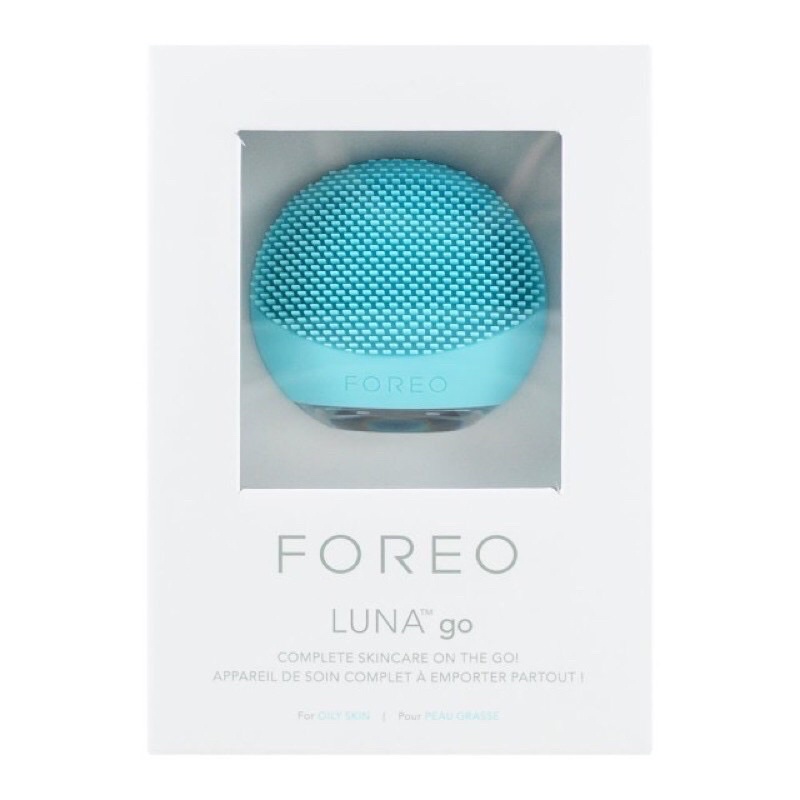 FOREO Luna go 洗臉機(混合肌)藍色/二手